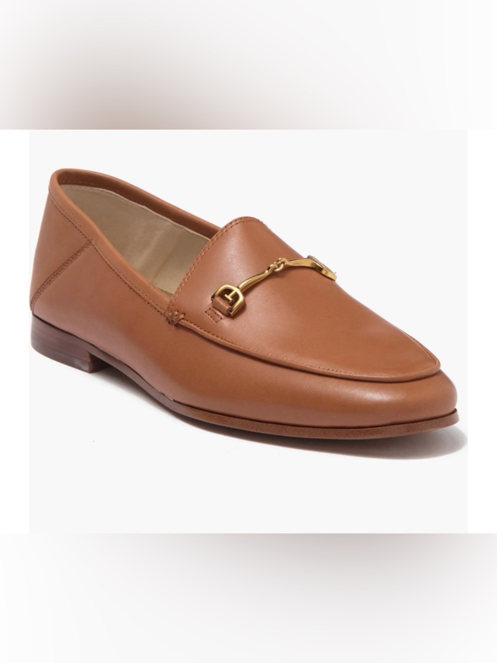 Prwnd in good conditions sz9 Sam Edelman Women's Tan Leather Loafers